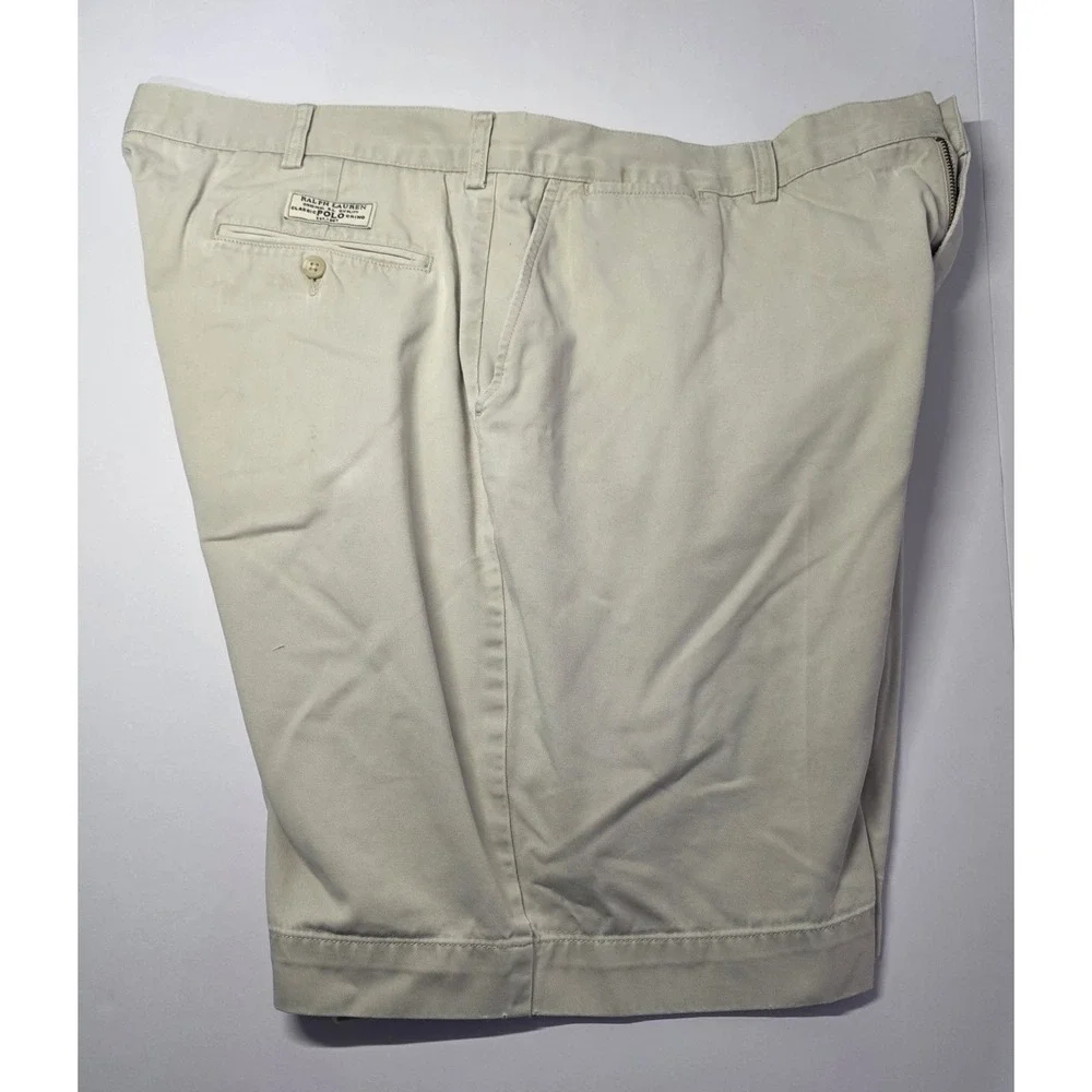 Polo Ralph Lauren Mens Size 40‎ Tan Prospect Chino Shorts